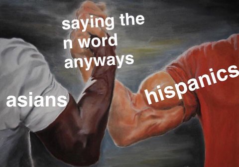 saying the word anyways asians