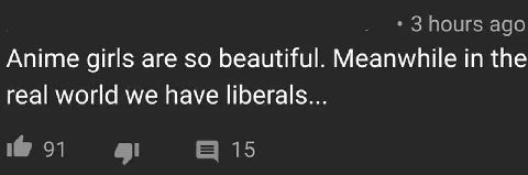 3 hours ago girls are so beautiful. Meanwhile in the real world we have liberals 91 15