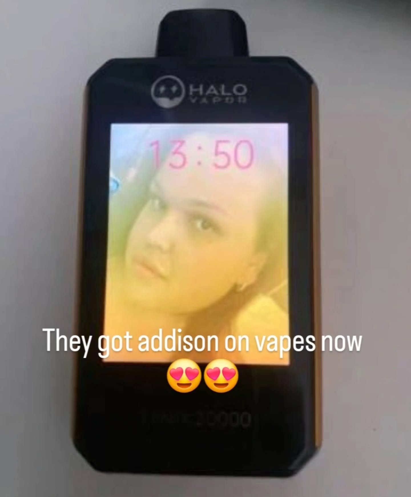 They got addison vapes now