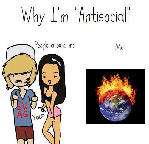 Why ‘Antisocial People around me Me