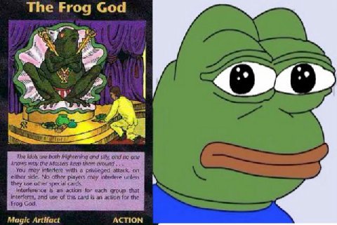 ‘о The idols ore both frightening and ond no one knows why the Masters keep them around You may interfere with a attack, on either side. No other players may interfere they use other special cards Int