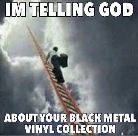 GOB ABOUT YOUR BLACK METAL VINYL COLLECTION