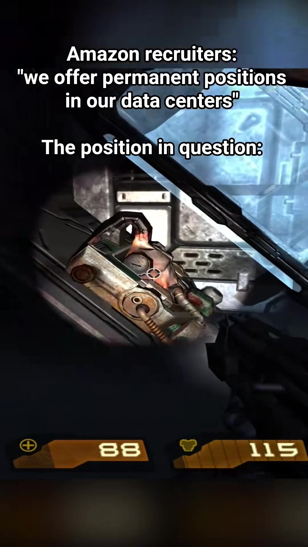 Amazon recruiters: "we offeripermanent positions -The position т question: "we offer permanent positions in ourdata centers;