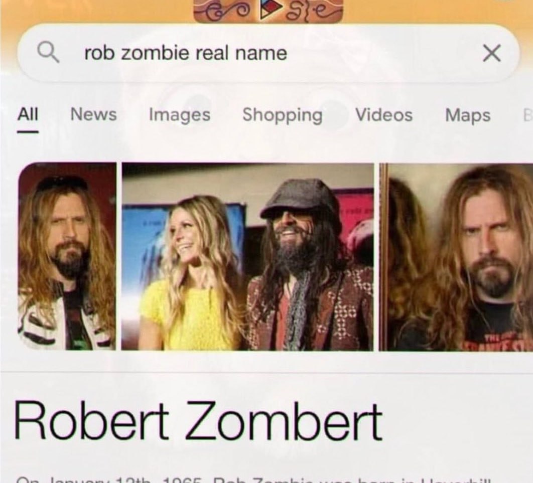 sits rob zombie real name All News Images Shopping Videos Maps a 1 «nar