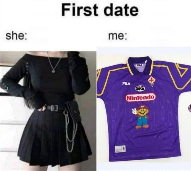 First date she: me: a 4 Nintendo) =0