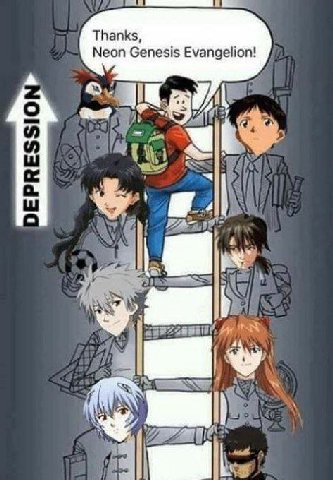 Thanks, Neon Genesis Evangelion!