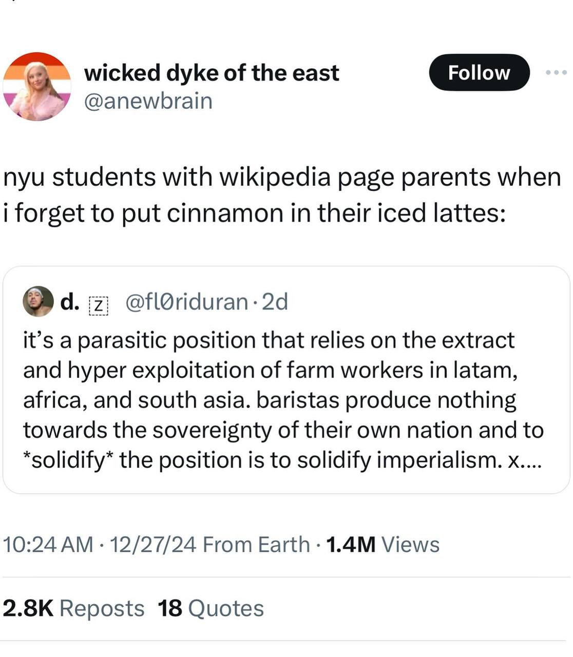 wicked dyke of the east у @anewbrain nyu students with wikipedia page parents when i forget to put cinnamon in their iced lattes: a 4.7 it’s a parasitic position that relies on the extract and hyper e