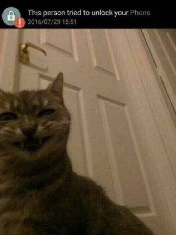 This person tried to unlock your Phone 2016/07/23 15:51