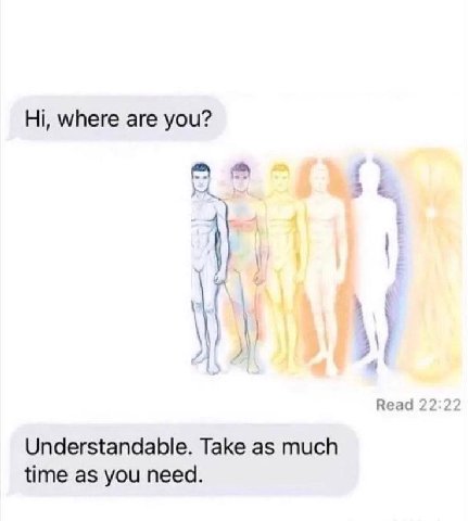 where are you? A. Read 22:22 Understandable. Take as much time as you need.