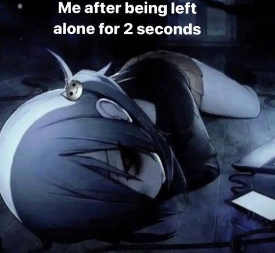 Me after being left alone for 2 seconds