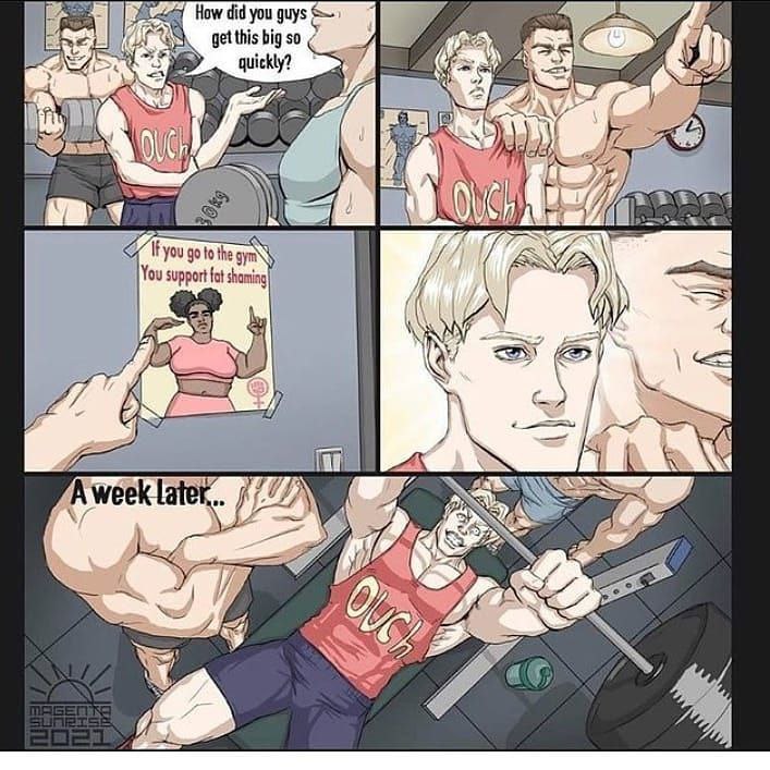 How did you guys get this big so quickly? 1 a If you to the gym You support fot shaming я