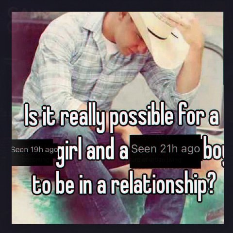 я it possibile Fora a and a tobeina relationship?”