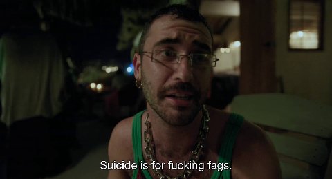 9 Suicide is for fucking fags.