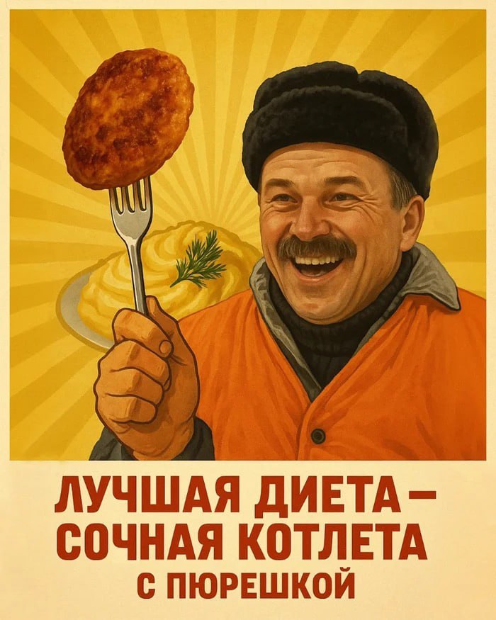 ЛУЧШАЯ ДИЕТА- СОЧНАЯ КОТЛЕТА С ПЮРЕШКОЙ