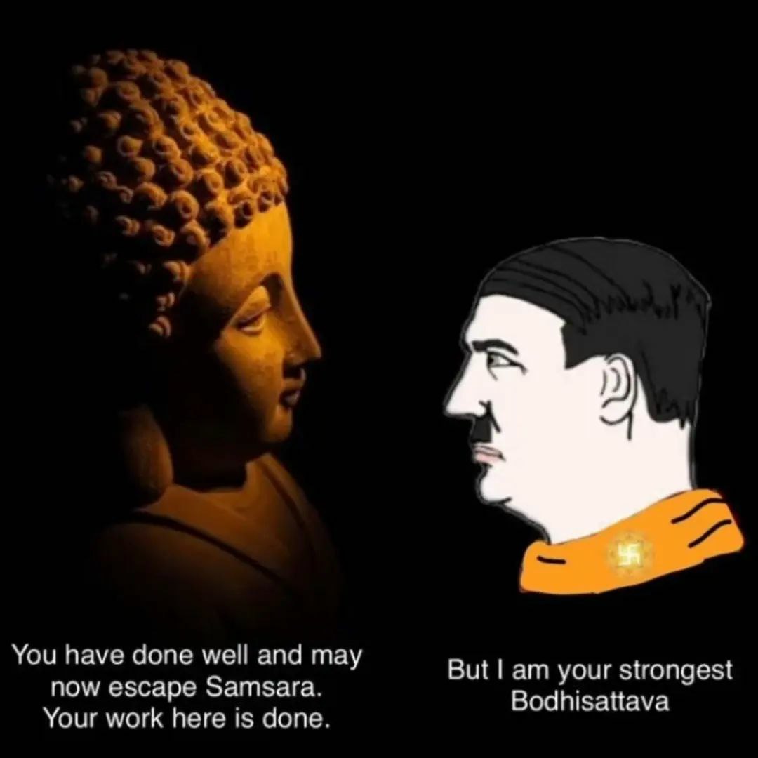 You Nave done wel and may But Гат your NOW езсаре Samsara Bodhisattava Your work here is done
