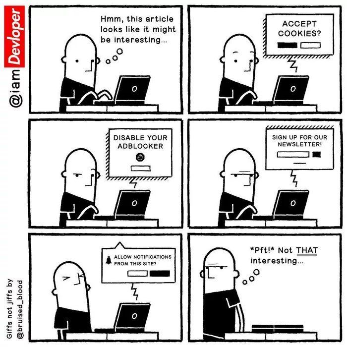 Hmm, this article ACCEPT looks like it might COOKIES? be interesting... DISABLE YOUR SIGN UP FOR OUR ADBLOCKER NEWSLETTER! *Pft!* Not THAT 8 ALLOW NOTIFICATIONS interesting... FROM THIS SITE? с