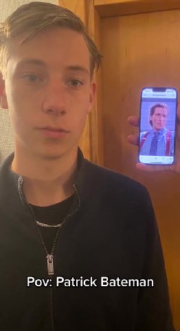 Pov: Patrick Bateman