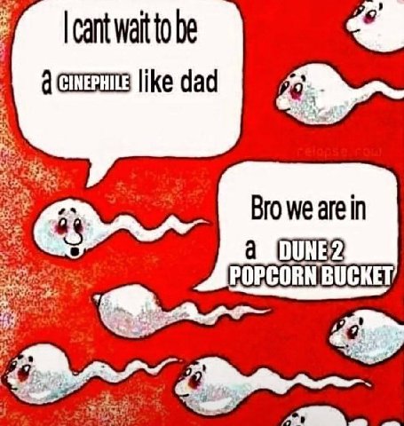 cant Wait to be like dad Bro we are in а POPCORN BUCKET