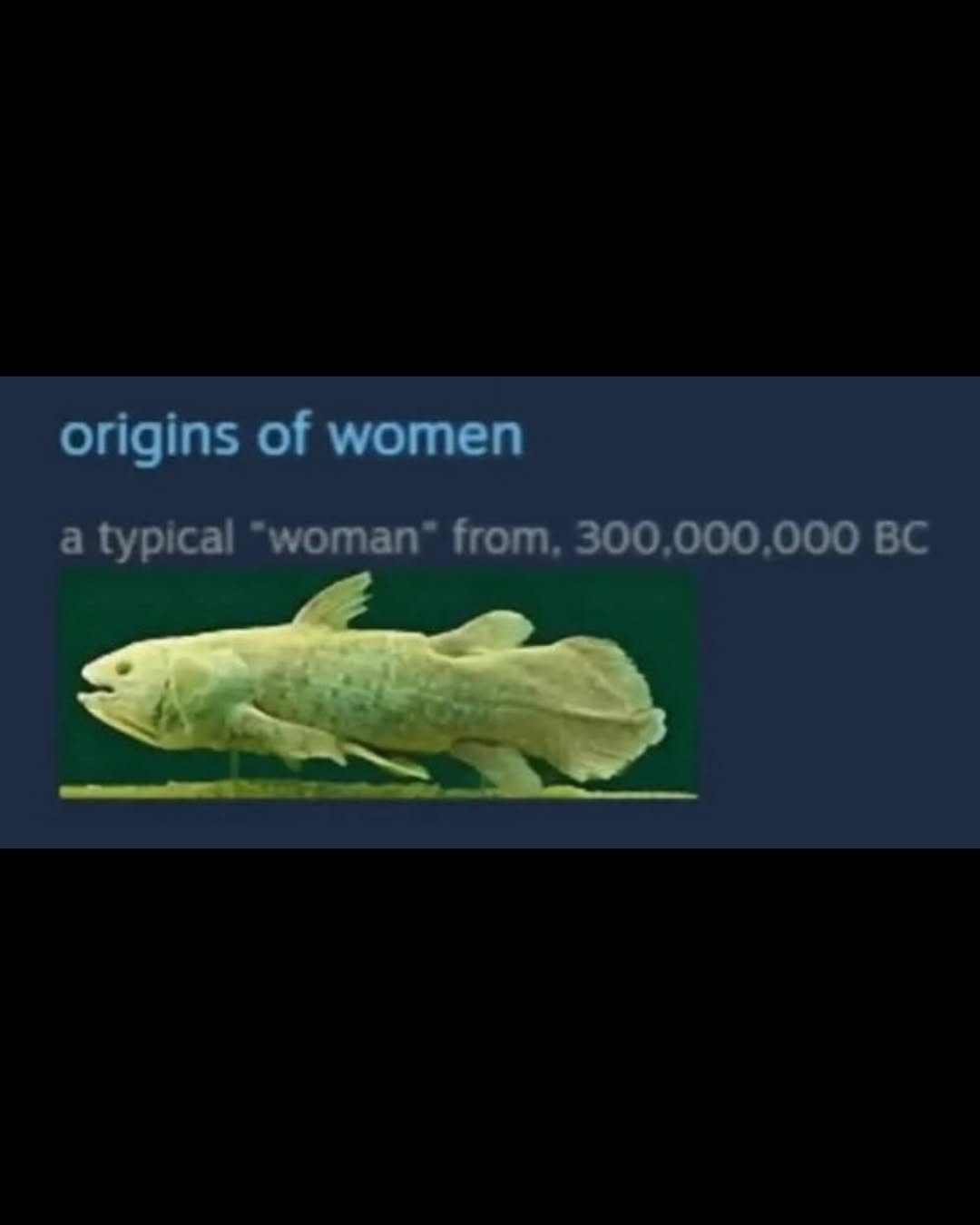 origins of women a typical “woman” from, 300,000,000