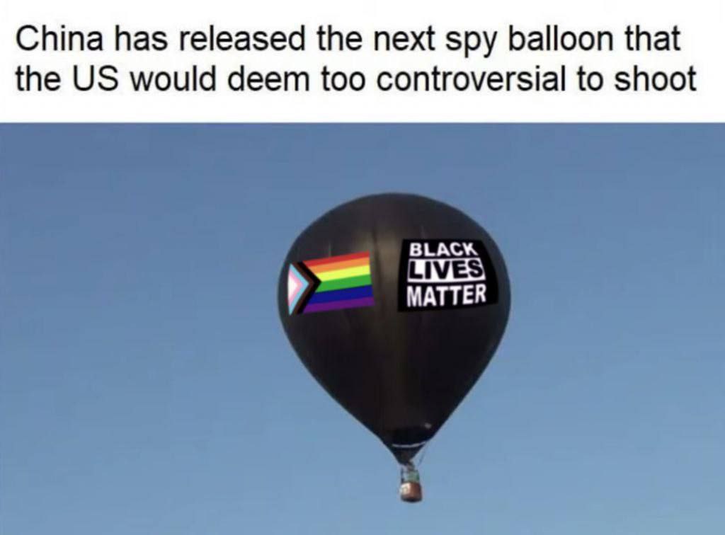 China has released the next spy balloon that the would deem too controversial to shoot LIVES МАТТЕК