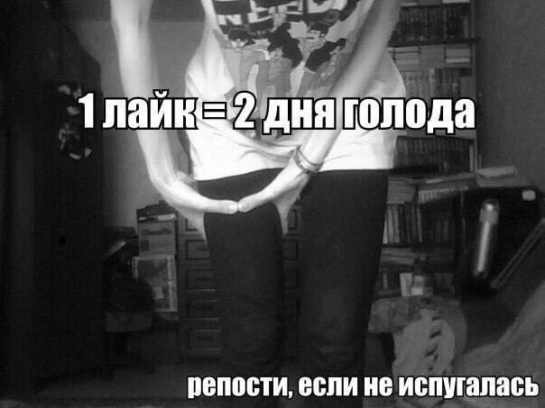 1 днятолода репости, если не испугалась