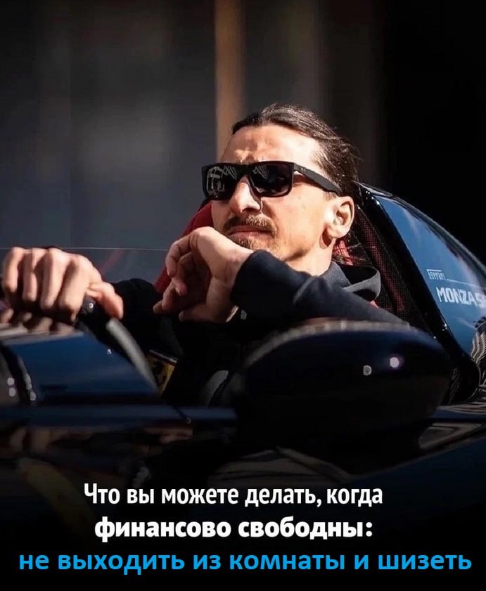 a Что вы можете делать, когда финансово свободны: не выходить из комнаты и шизеть