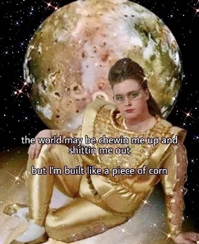 my A ‘may, о built like a piece “Of corn a