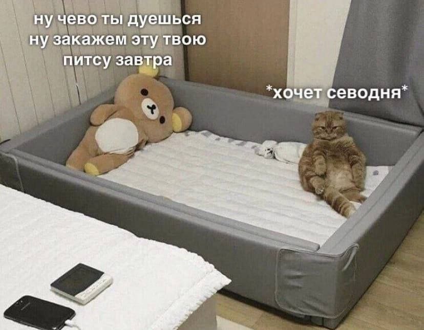 ну чево ты дуешься ну закажем эту твою питсу завтра севодня*