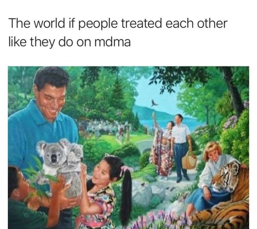 The world if people treated each other like they on тата у