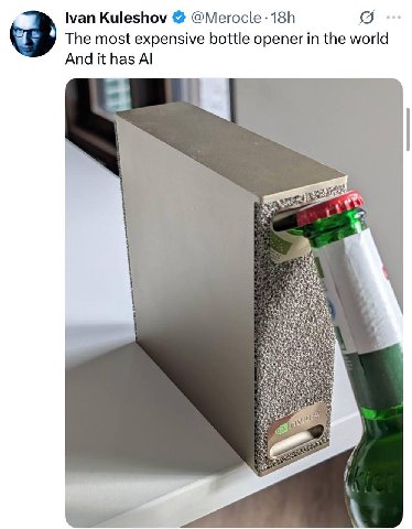 Ivan Kuleshov @Merocle-18h The most expensive bottle opener in the world And it nae