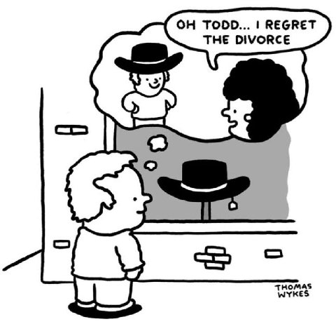 TODD... REGRET THE DIVORCE 1 THOMAS WYKE