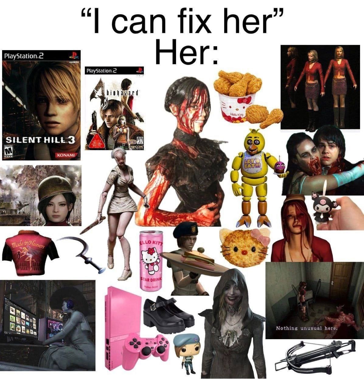 сап fix her” PlayStation.e 47 к 55 7 i 4 А 7 Nothing unusual here.