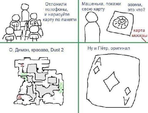 Отложили Машенька, покажи телефоны, свою карту это что? и нарисуйте карту по памяти карта москвы О, Димон, красава, Dust 2 Нуи Пётр, оригинал