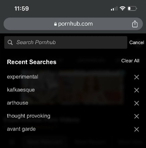 11:59 в pornhub.com (4 Search Cancel Recent Searches Clear А! experimental kafkaesque arthouse thought provoking avant garde
