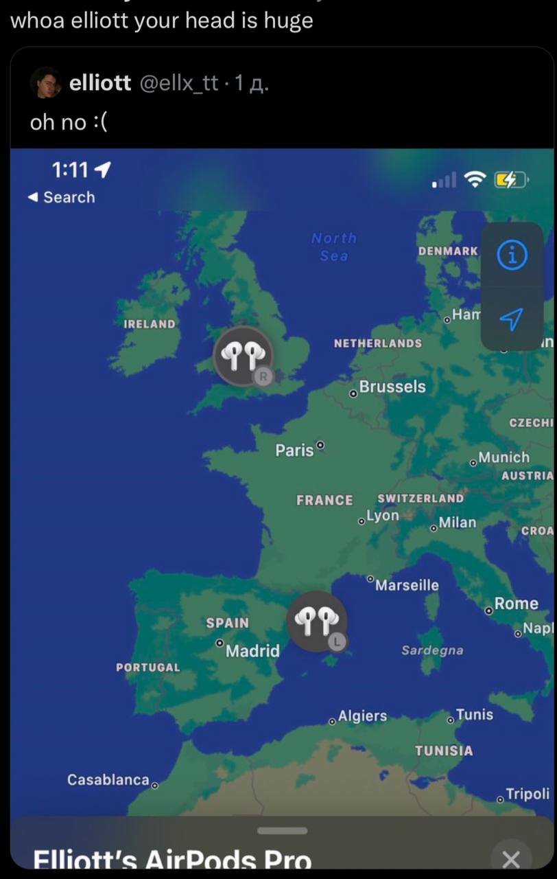 whoa elliott your head 1$ huge elliott no Lod 4 Search DENMARK IRELAND „Нан NETHERLANDS in Brussels Paris AUSTRIA FRANCE SWITZERLAND _Lyon CROA ‘Marseille Коте SPAIN 9? Мар! PORTUGAL Algiers TUNISIA C