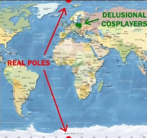 we DELUSIONAL 2 COSPLAYERS NORTH 4 CHINA, OCEAN Me OR 3 1 OCEAN о ‘i