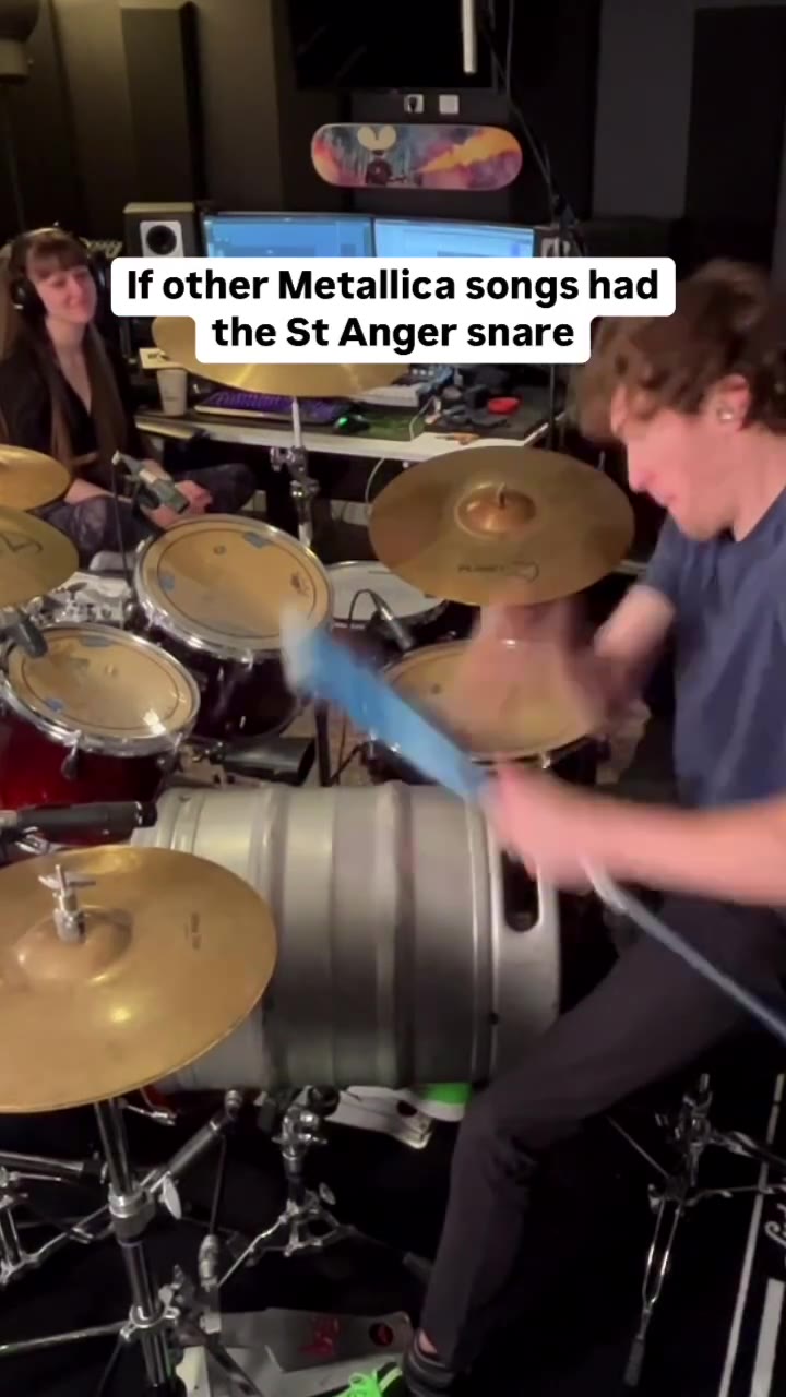 С ® If other Metallica songs had the St Anger snare