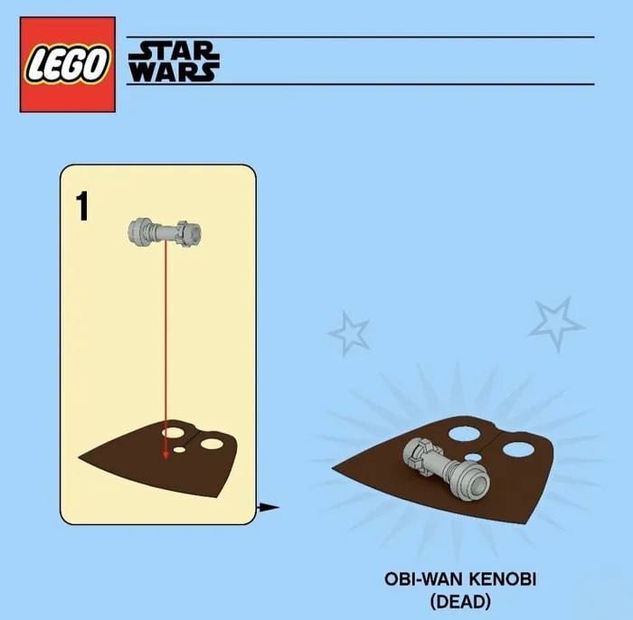 WARS 1 OBI-WAN KENOBI (DEAD)