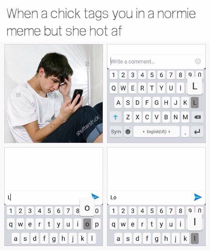 When а tags you и meme but she hot Write а comment.. 12314] 56 эГо A\S 1) syn English(US) 1[2] of 2] 31456 [78 аза