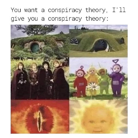 You want a conspiracy theory, giv you