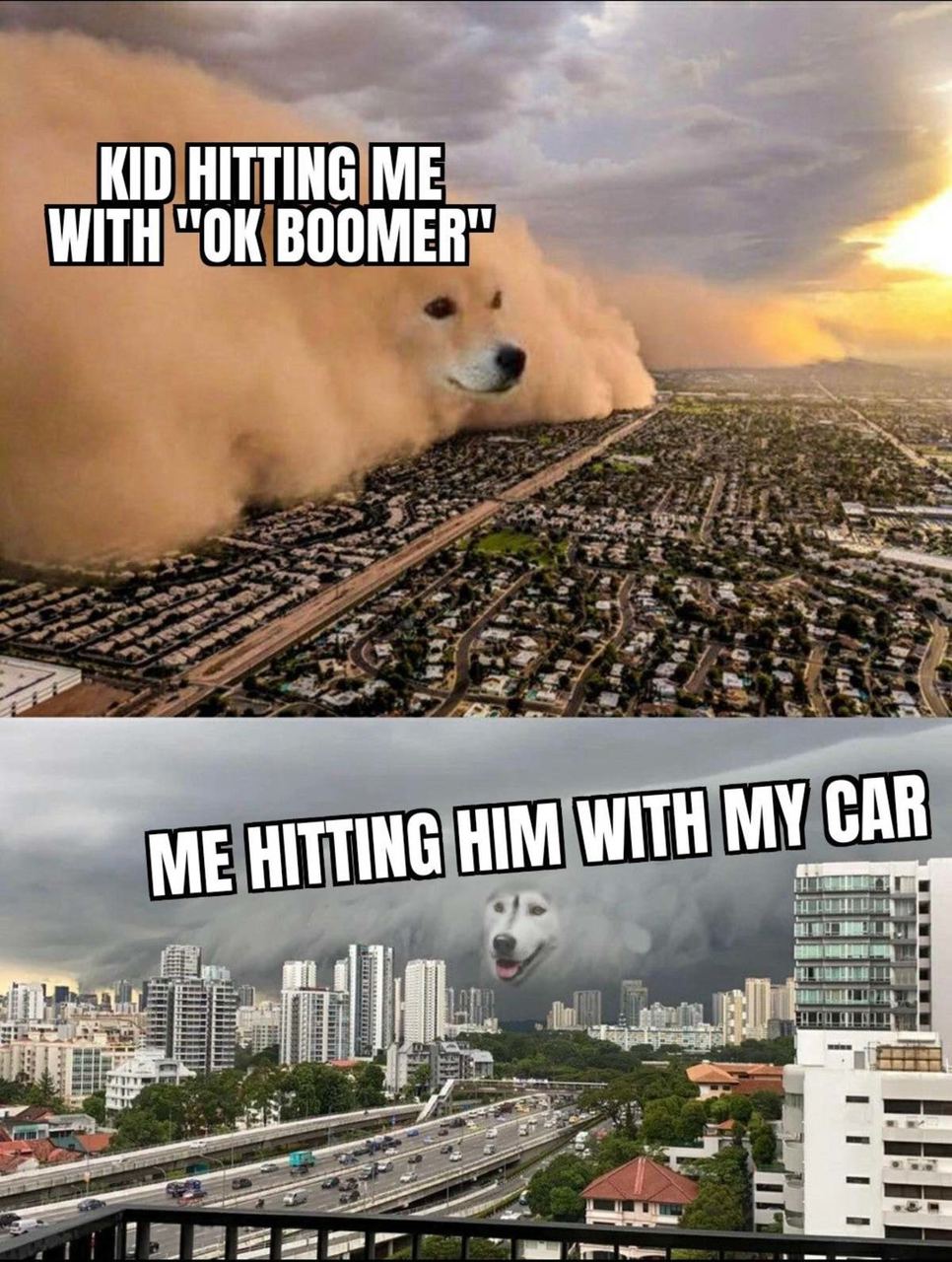 KID HITTING ME WITH BOOMER" HITTING HIM WITH MY ME