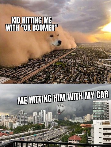 KID HITTING ME WITH BOOMER" HITTING HIM WITH MY ME