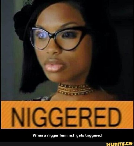 When а nigger feminist gets triggered