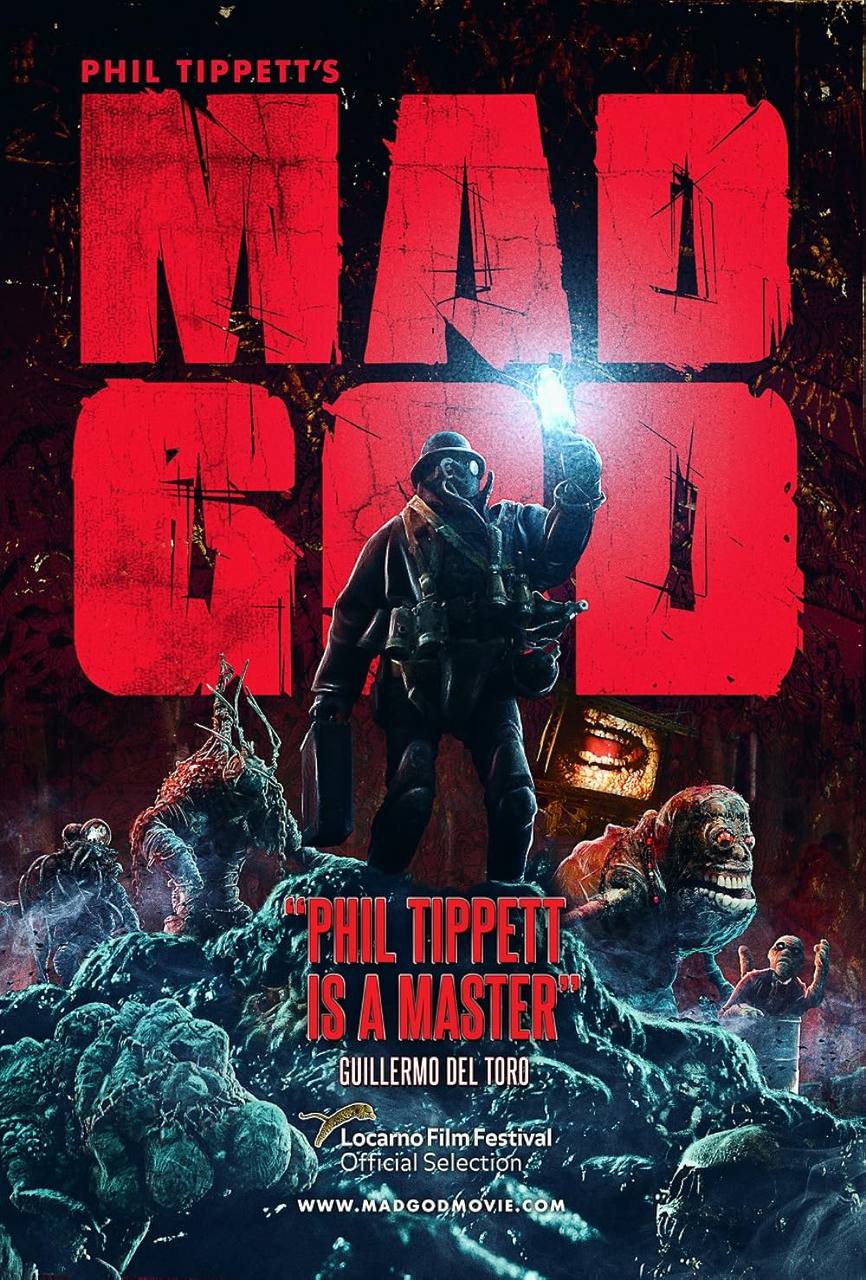 Mad God (2021)
Я не разделяю нигилистичного настроя кукольного анимационного фильма, над которым голливудская легенда Фил Типпетт пыхтел без малого 30 лет, но для фанатов stop-motion’а - это восхитите