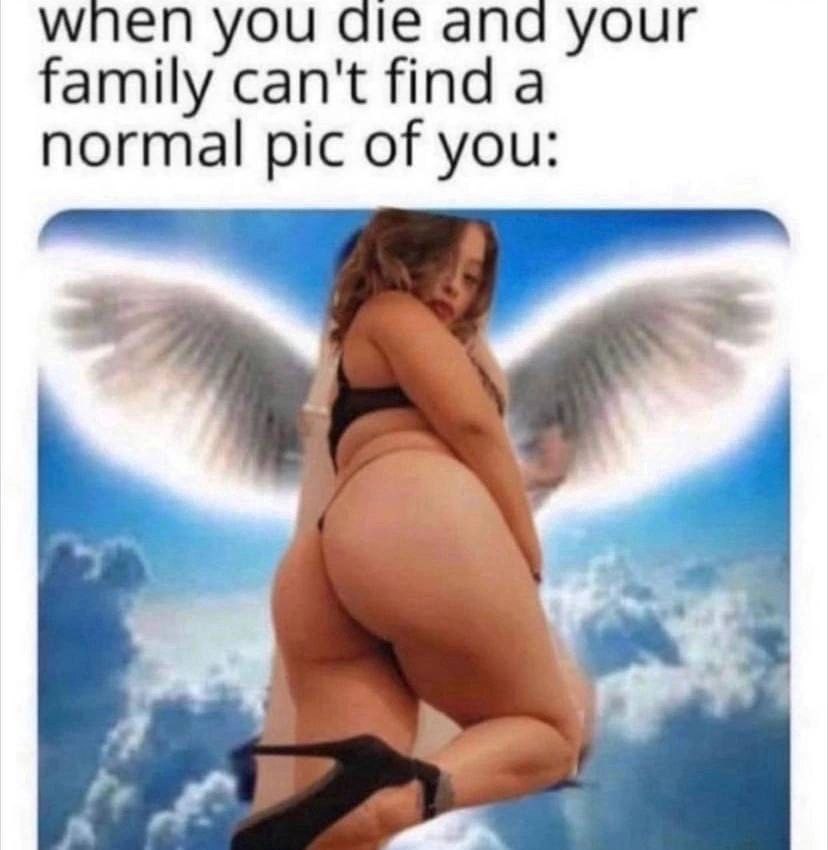 you aie anc family can't find a normal pic of you: