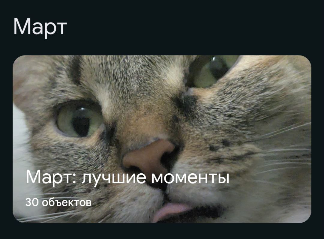 Март Март: лучшие моменты 30 объектов
