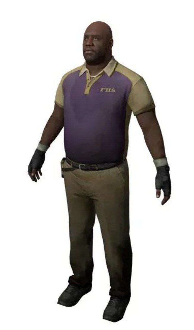 в русской локализации left 4 dead 2 имя персонажа coach перевели как "тренер" хотя слово "coach" также имеет значение "автобус для междугородних перевозок" и имелось в виду что персонаж здоровый как а