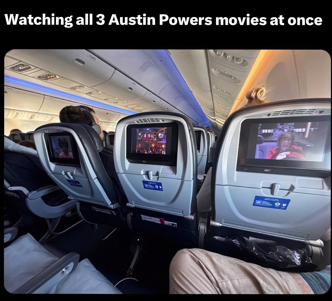 Watching all 3 Austin Powers movies at once