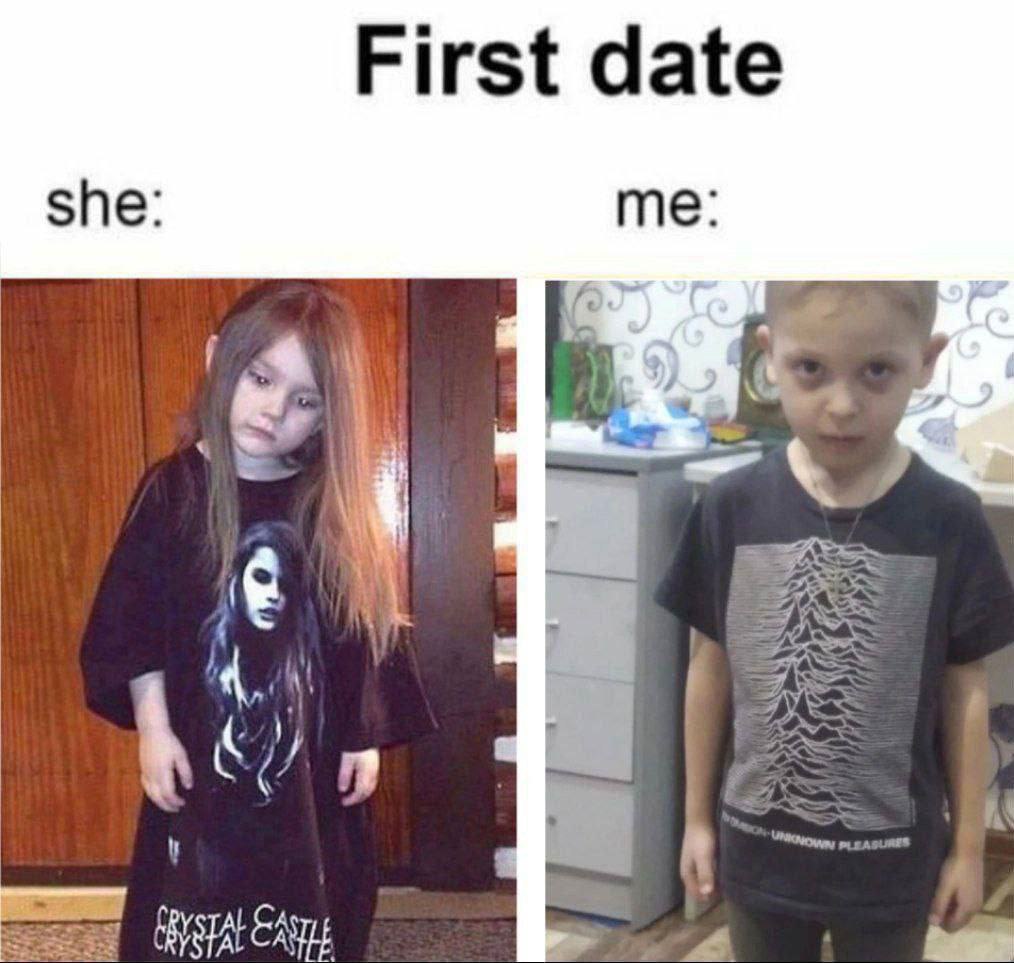 First date she: me