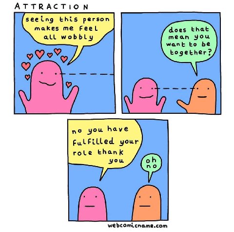 ATTRACTION seeing this person makes me does that all wobbly mean you to be no you have fulfilled your role thank you webcomicname.com